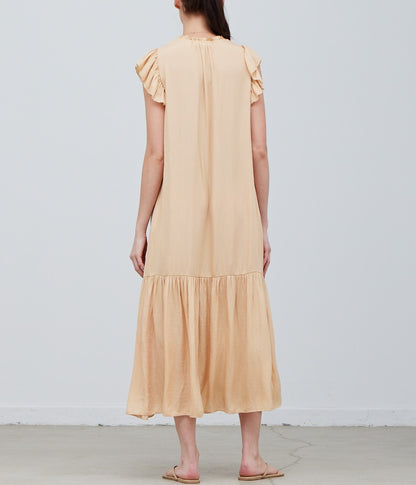 SATIN MAXI DRESS