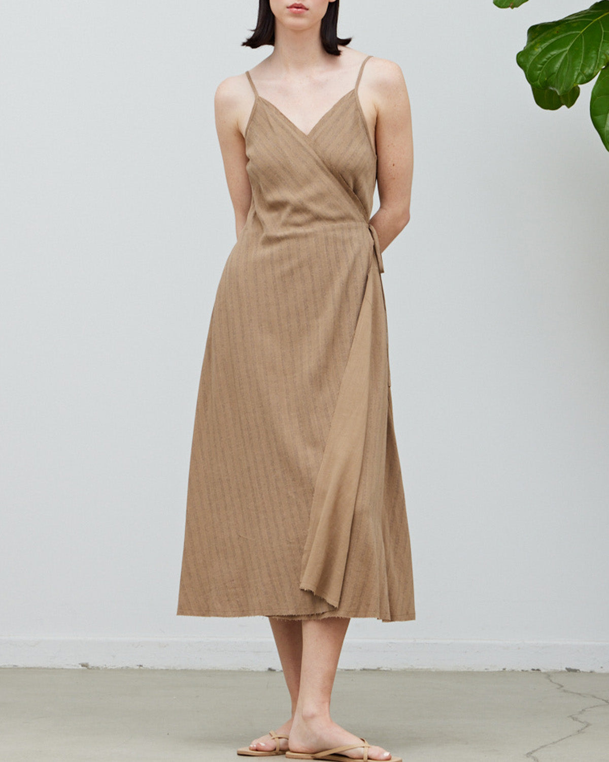 SURPLUS STRIPE MIDI DRESS